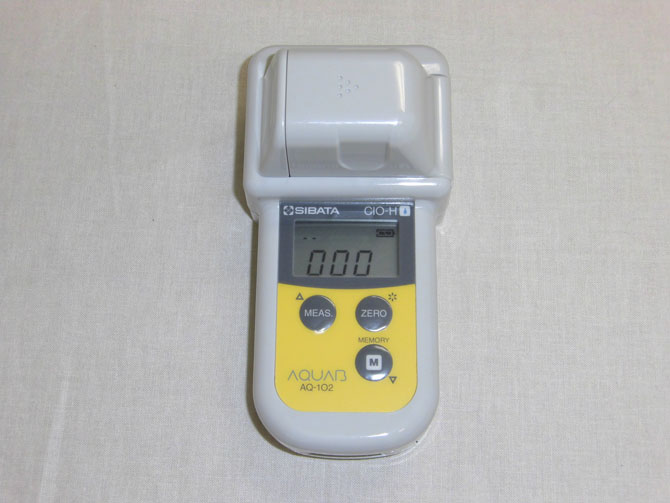 ハンディ水質計（残留塩素高濃度） AQ-102（2019/03/07） | 測定器・計測器買取の株式会社メジャー
